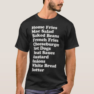 T-shirt Pêche au clair de lune garçon et chien