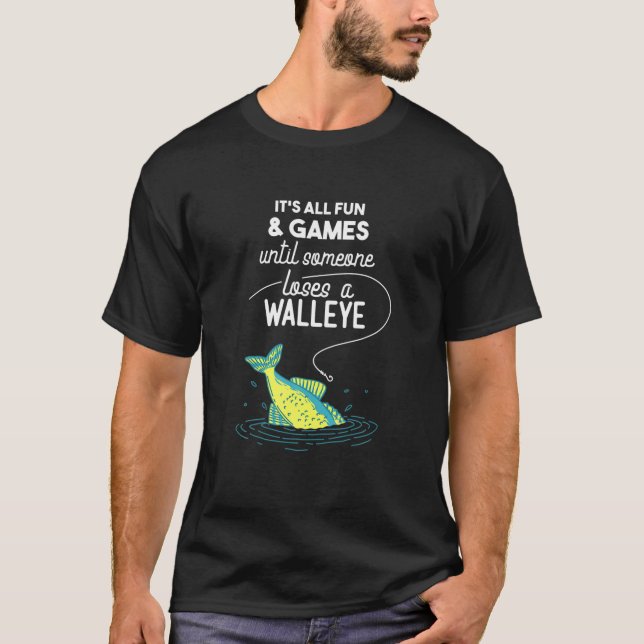 T-shirt Pêche au Doré Pun : Jusqu'à ce que quelqu'un perde (Devant)