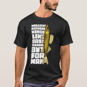 T-shirt Pêche au doré un peu comme la pêche au bass mais p