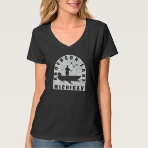 T-shirt Pêche au lac Anderson Michigan