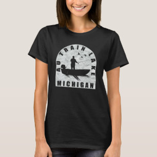 T-shirt Pêche au lac Au Train Michigan