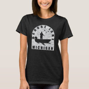 T-shirt Pêche au lac Bedore Michigan