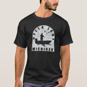 T-shirt Pêche au lac Bella Michigan