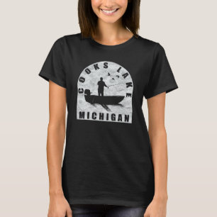 T-shirt Pêche au lac Cooks Michigan