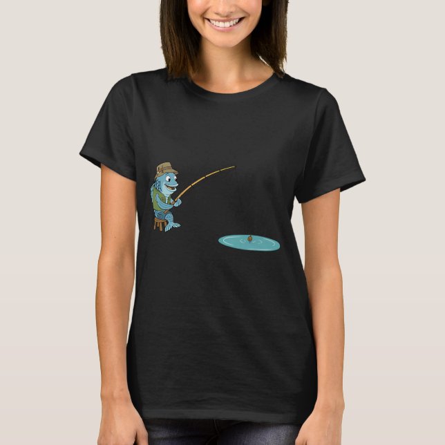 T-shirt Pêche au poisson (Devant)
