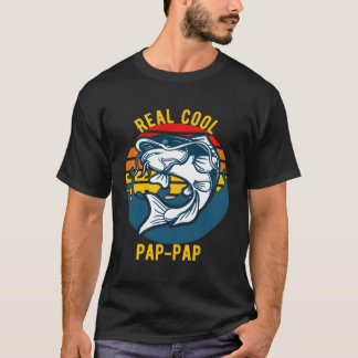 T-shirt Pêche au poisson-chat pour la fête des pères Real