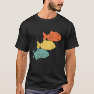 T-shirt Pêche au poisson piranha