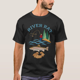 T-shirt Pêche au rat