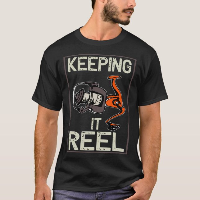 T-shirt Pêche au Réel (Devant)