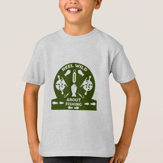 T-shirt Pêche au saumon Canada (Devant)