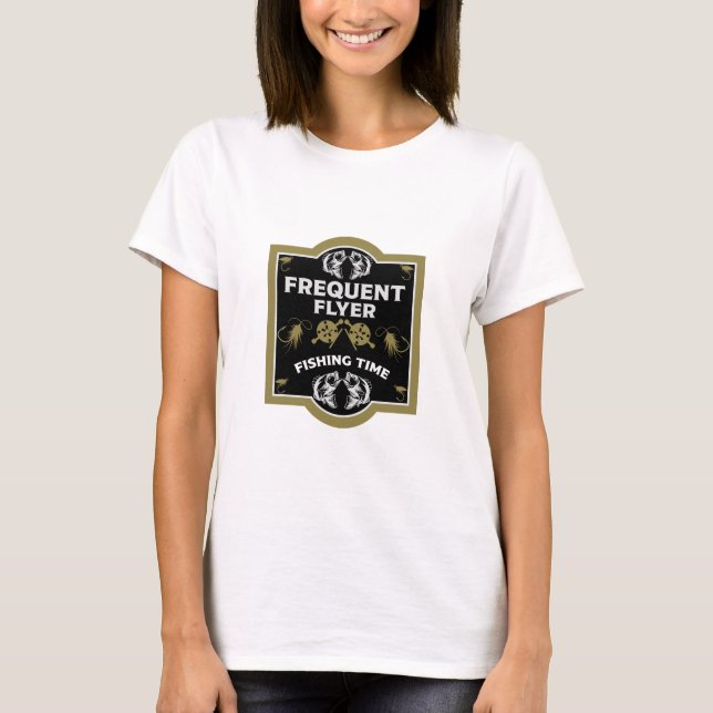 T-shirt Pêche au volant Canada (Devant)