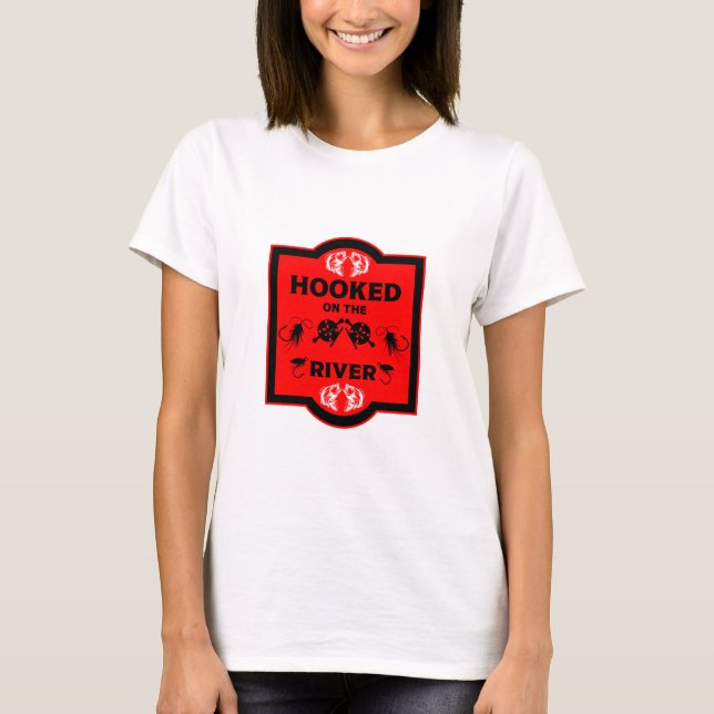 T-shirt Pêche au volant Canada (Devant)
