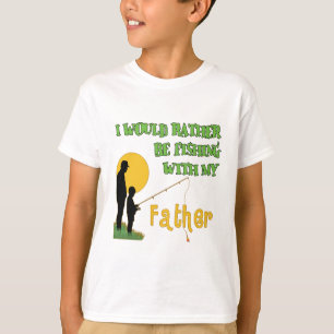 T-shirt Pêche avec le père
