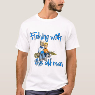 T-shirt Pêche avec le vieil homme