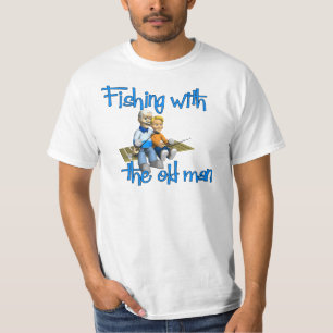 T-shirt Pêche avec le vieil homme