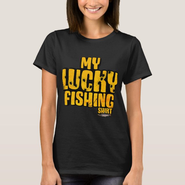 T-shirt Pêche avec papa (Devant)