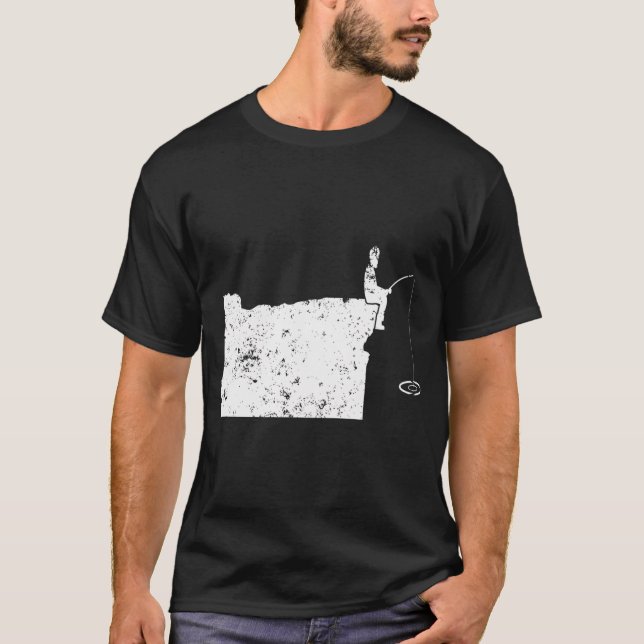 T-shirt Pêche avec Papy OU Pêche avec Papaw (Devant)