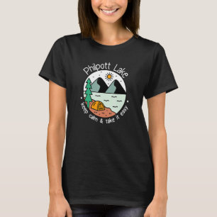 T-shirt Pêche Bateau Camping Emporter Facile Philpott La