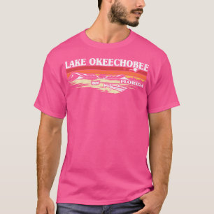 T-shirt Pêche Bateau Camping Lac Vacation Lac Okeecho