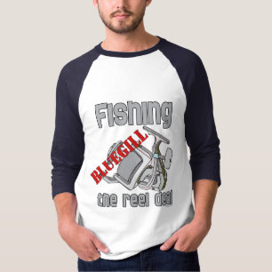 T-shirt Pêche Bluegill L'affaire Reel Sérieux Pêche