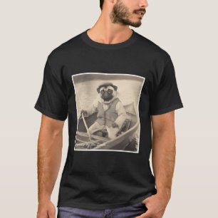 T-shirt Pêche carlin En Bateau
