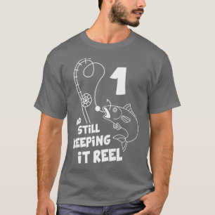 T-shirt Pêche chemise d'anniversaire 1er Anniversaire Fish