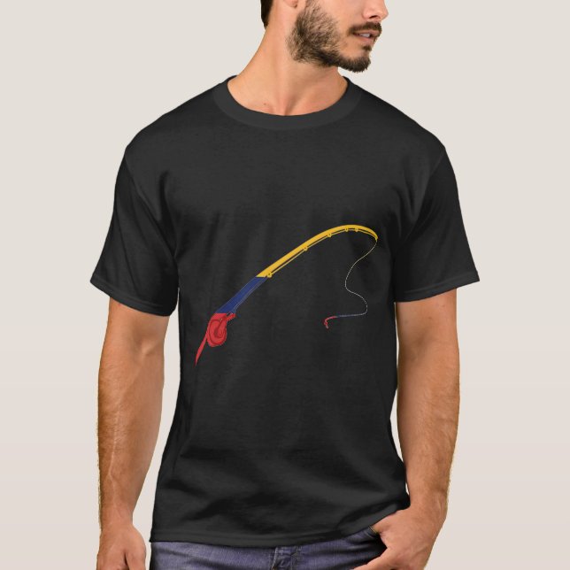 T-shirt pêche Colombie (Devant)