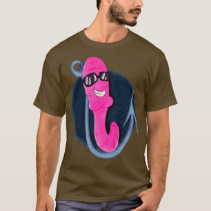 T-shirt Pêche cool à l'appât à l'hameçon