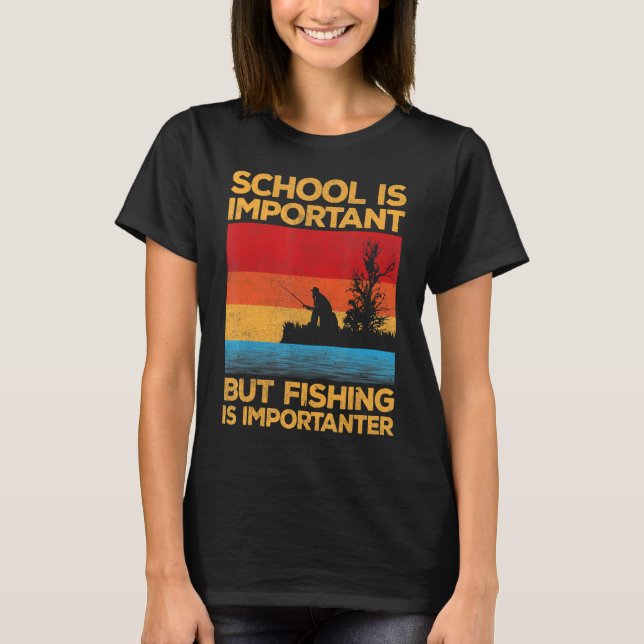 T-shirt Pêche cool Pour Hommes Femmes Pêcheur De Basse Pêc (Devant)