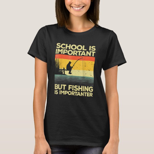 T-shirt Pêche cool Pour Hommes Femmes Pêcheur De Basse Pêc (Devant)