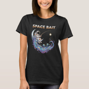 T-shirt Pêche Cosmique Astronaute 'Appât Spatial' Humour