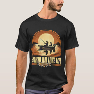 T-shirt Pêche dans le lac