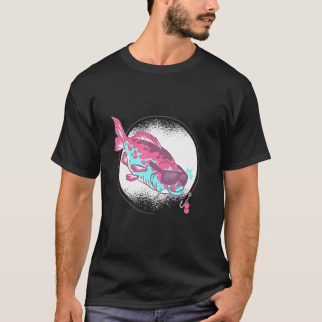 T-shirt Pêche de carpe de poisson mignonne (Devant)