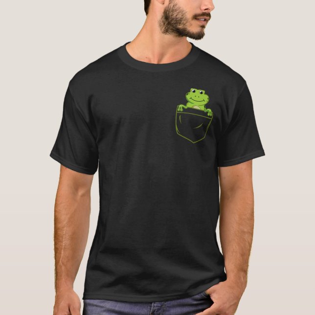 T-shirt Pêche de grenouilles à la gig  2 (Devant)