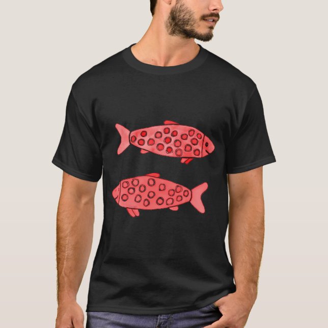 T-shirt Pêche de l'alose en mer  (Devant)