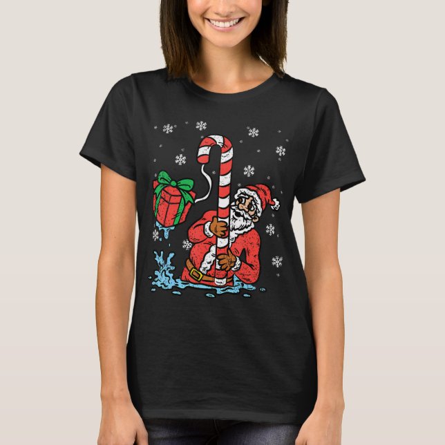 T-shirt Pêche de Noël (Devant)