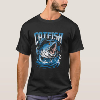 T-shirt Pêche de poisson-chat parfaite pour les pêcheurs