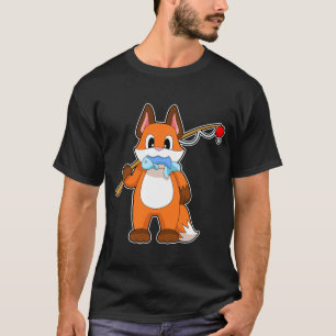 T-shirt Pêche de poisson de renard
