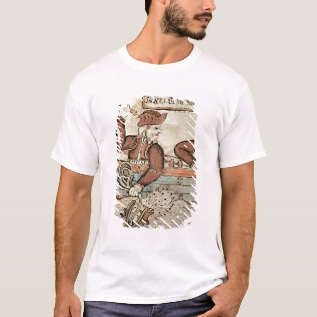 T-shirt Pêche de Thor pour le serpent de Midgard (Devant)