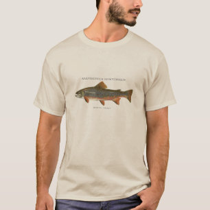 T-shirt Pêche de truite de ruisseau