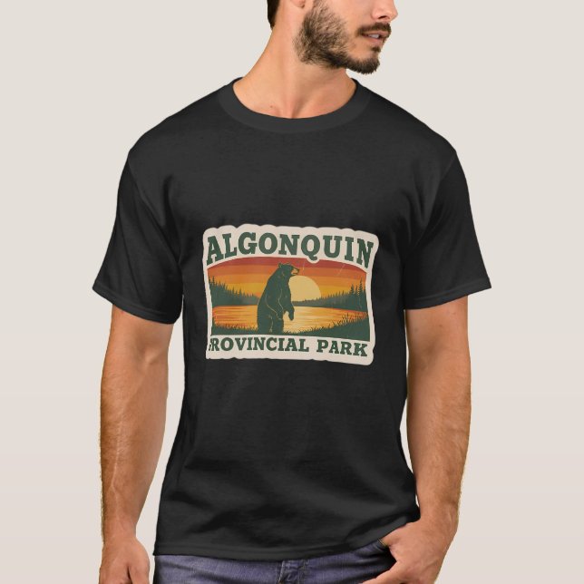 T-shirt Pêche, drapeau américain (Devant)