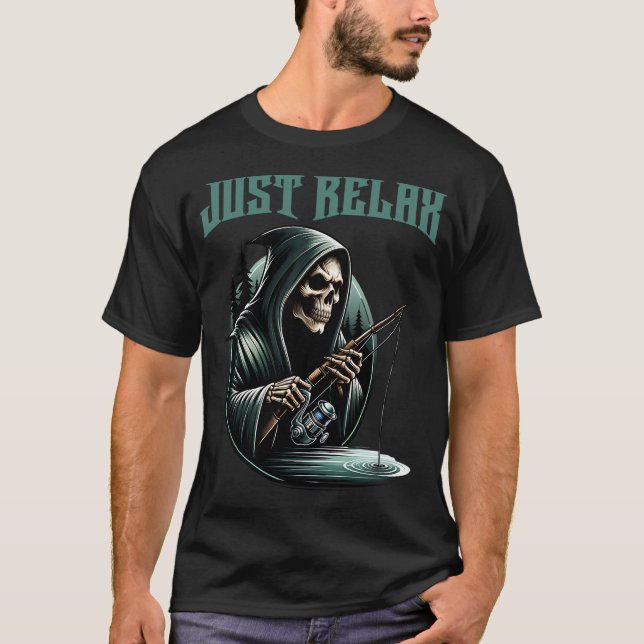 T-shirt Pêche drôle (Devant)