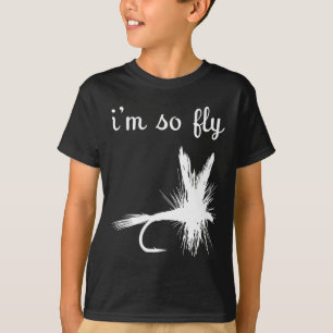 T-shirt Pêche drôle à la mouche