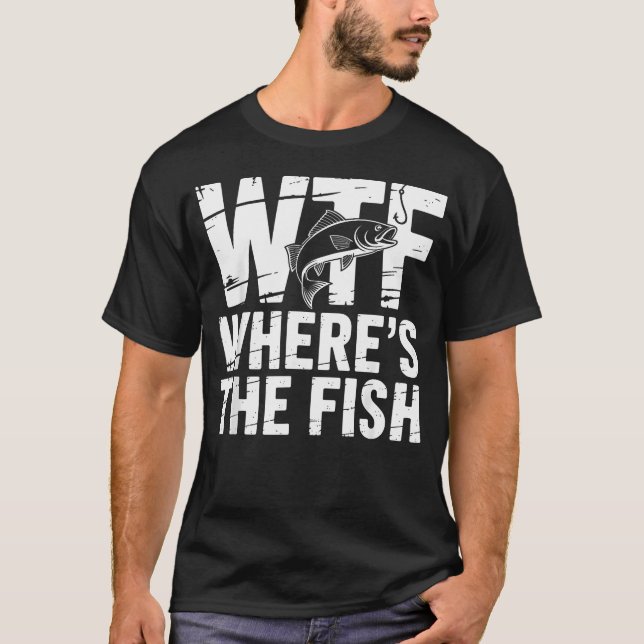 T-shirt Pêche drôle de pêcheur de pêche (Devant)
