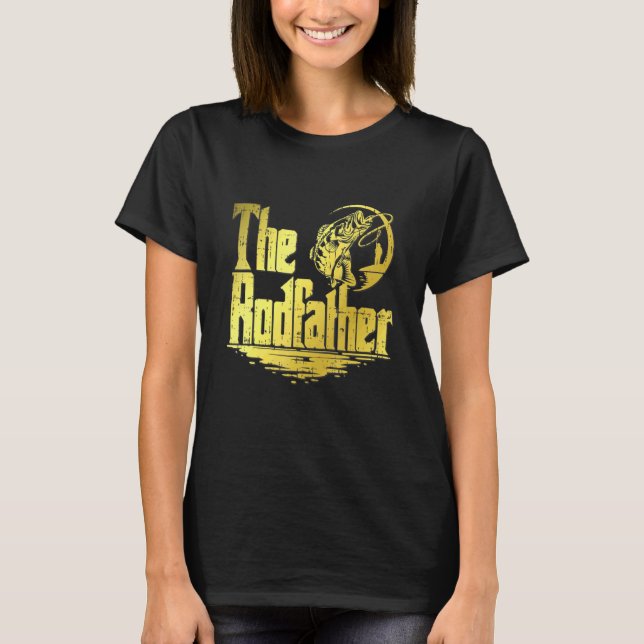 T-shirt Pêche drôle graphique Papa pêcheur d'été (Devant)
