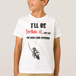 T-shirt Pêche drôle Papa Plus Loin Fils Humour Adulte Bobi