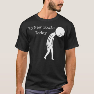 T-shirt Pêche Drôle Triste Bâton Pas Nouvel Outil