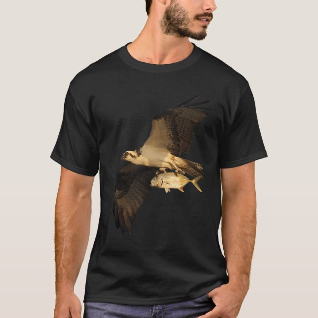 T-shirt Pêche du balbuzard (Devant)