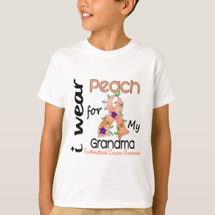 T-shirt Pêche d'usage du cancer du corps utérin I pour m