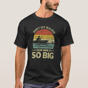 T-shirt Pêche en bateau vintage ne pas avoir de cause jalo